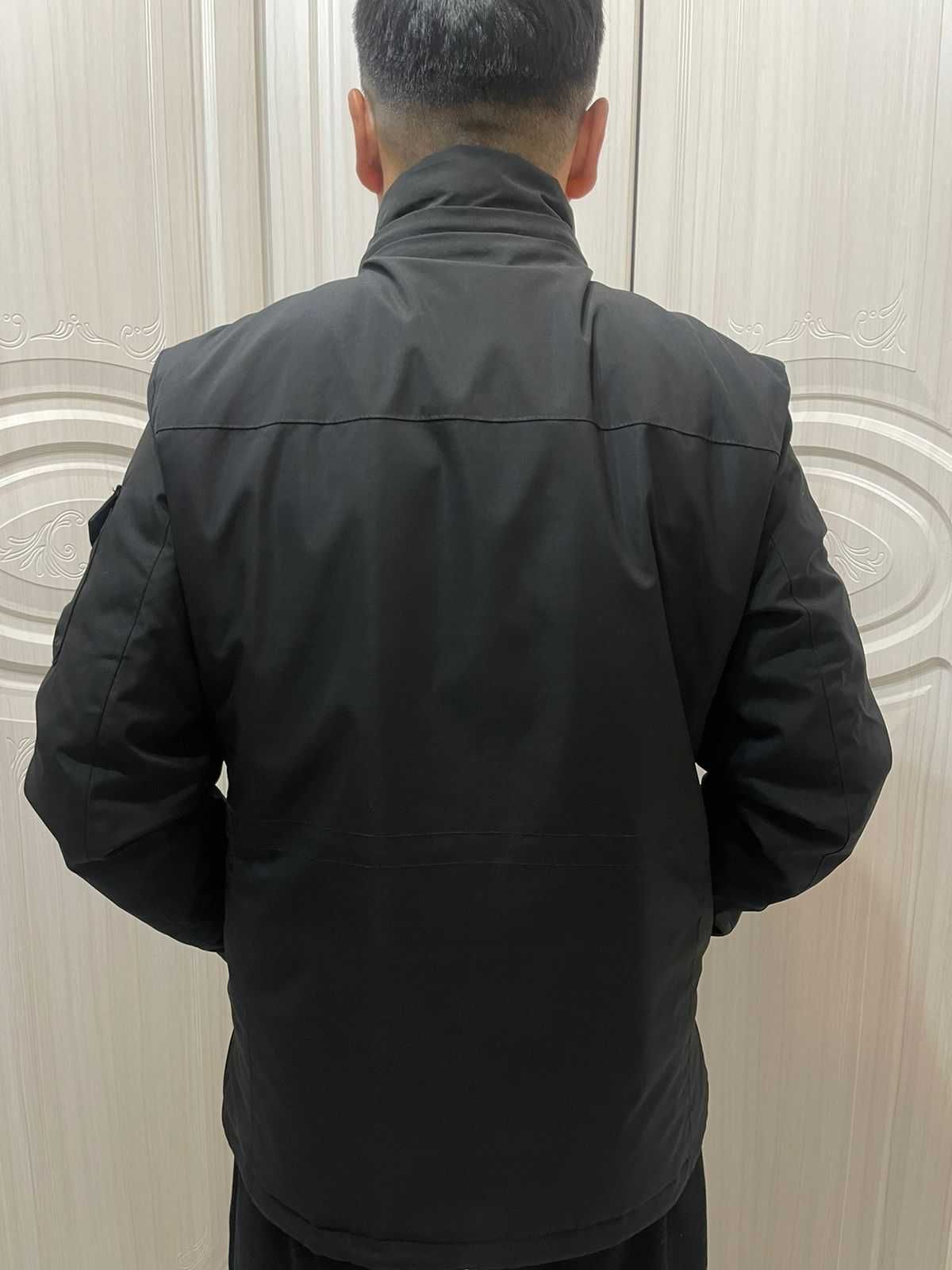 Куртки мужские чёрные