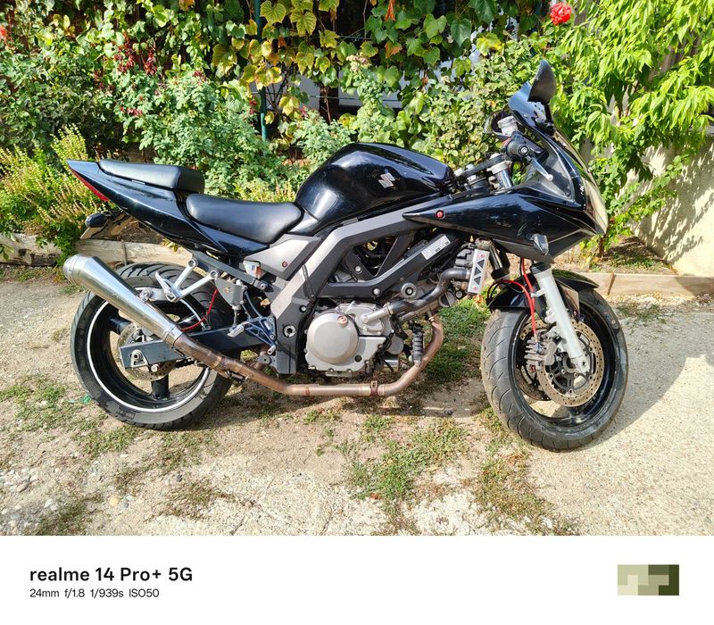 Suzuki SV650S 2005 limitat A2 cu evacuare sport omologata