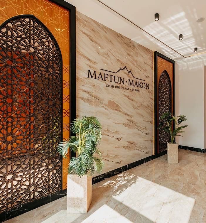 ЖК NRG Maftun Makon, 2/3/4, 62,23кв, черновая отделка, не угловая