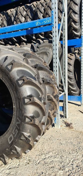 18.4-34 cauciucuri noi ASCENSO pentru JohnDeere 6615 14PR QZXT