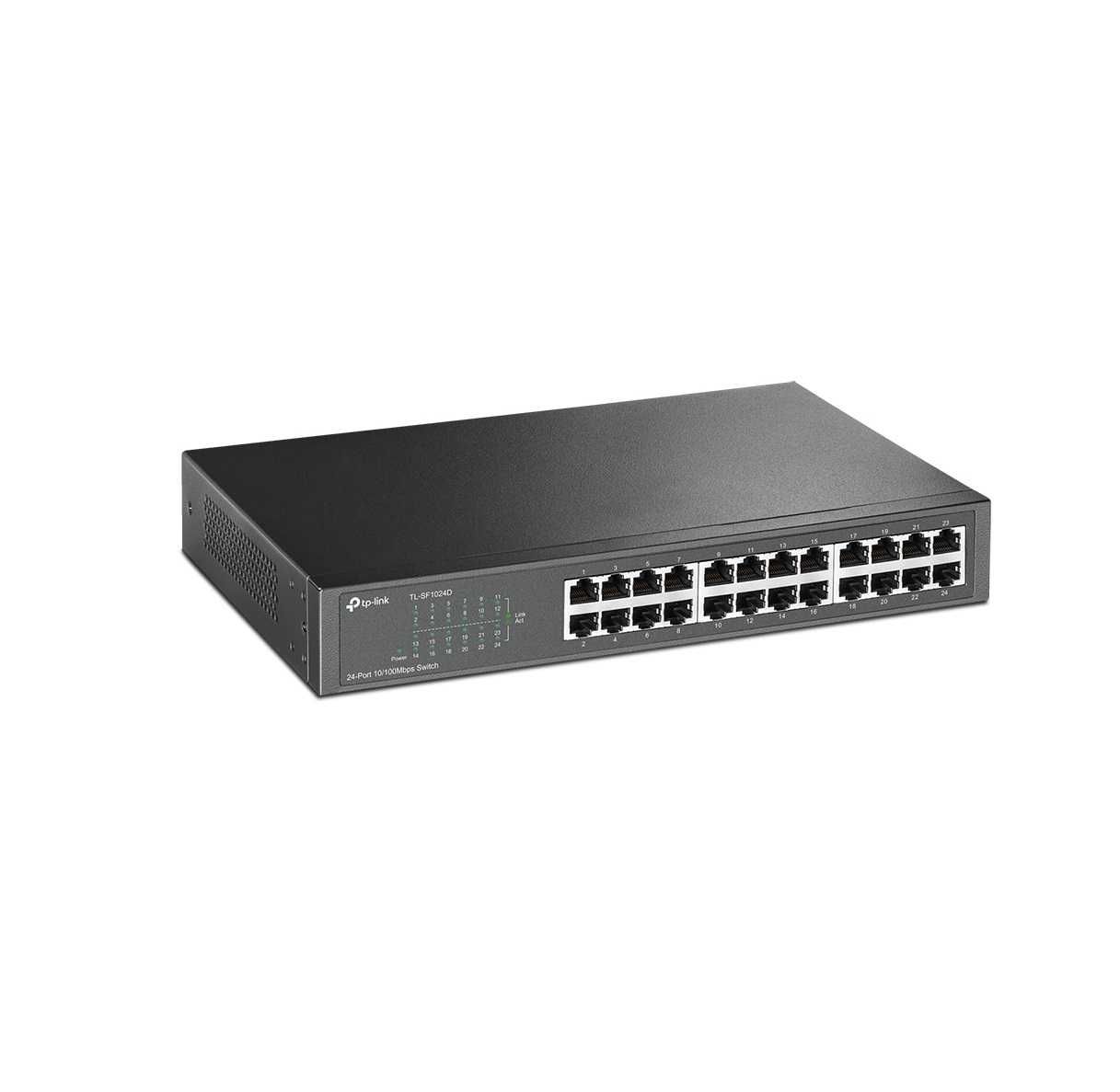 | Роутер TP-Link TL-SF1024D 24-портовый 10/100 Мбит/с
