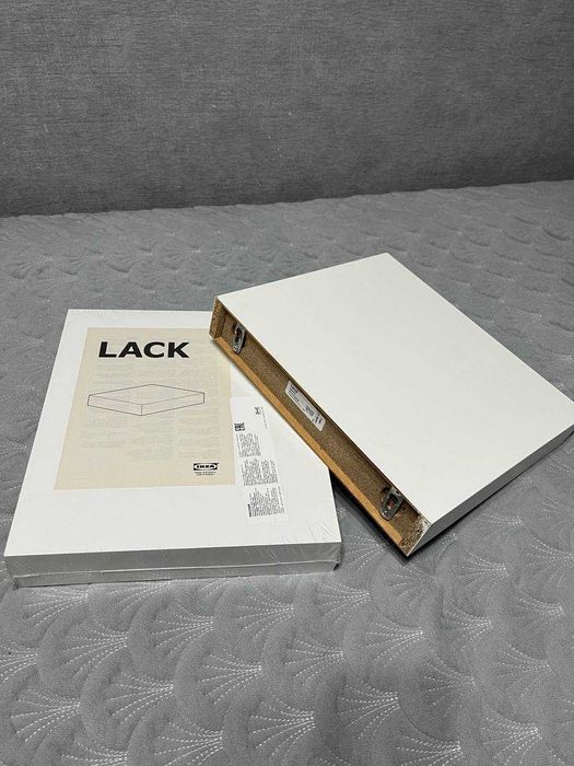Продам 2 полки LACK IKEA (30x26 см)