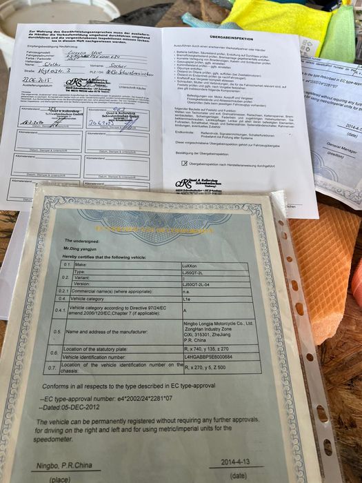 Vând scuter an 2015