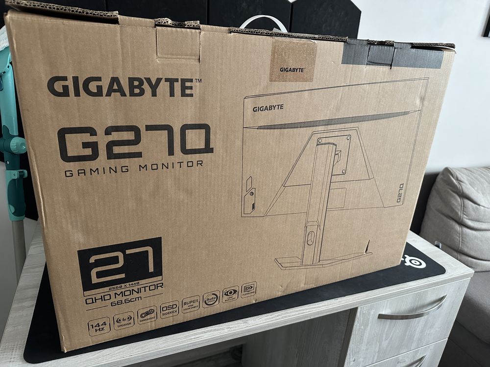 Гейминг Монитор 27" GIGABYTE G27Q-EK