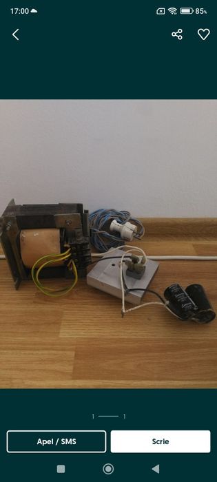 Transformator. 12 V / 67 ,2 V