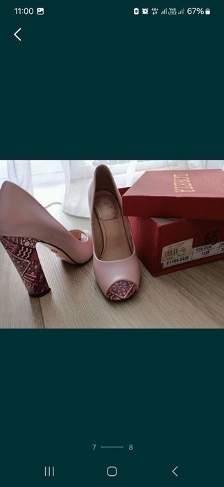 Новые туфли 34-35 размера