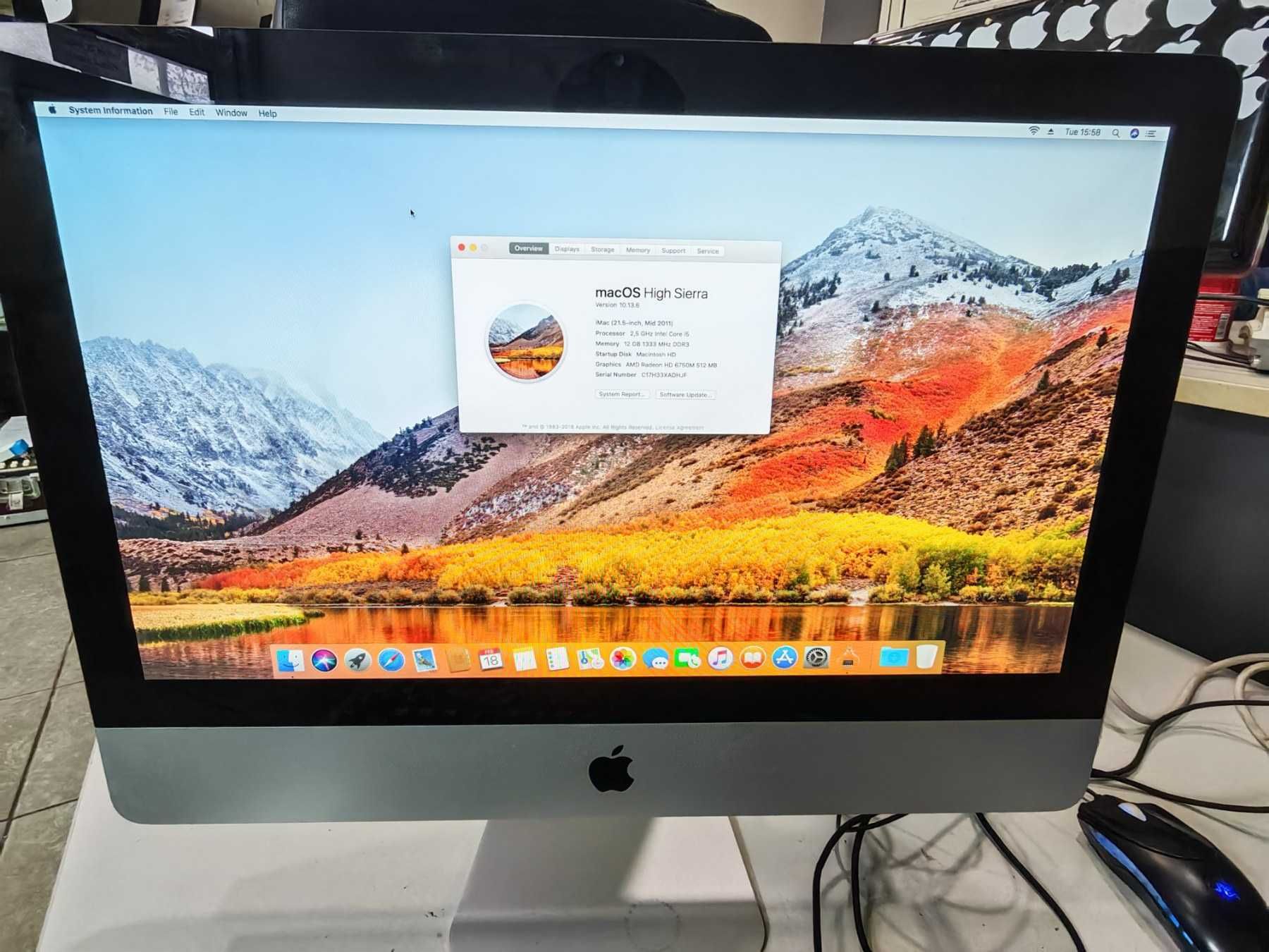 Apple Imac Intel Core i5 / 8 Ram DDR 3 / 500 HDD