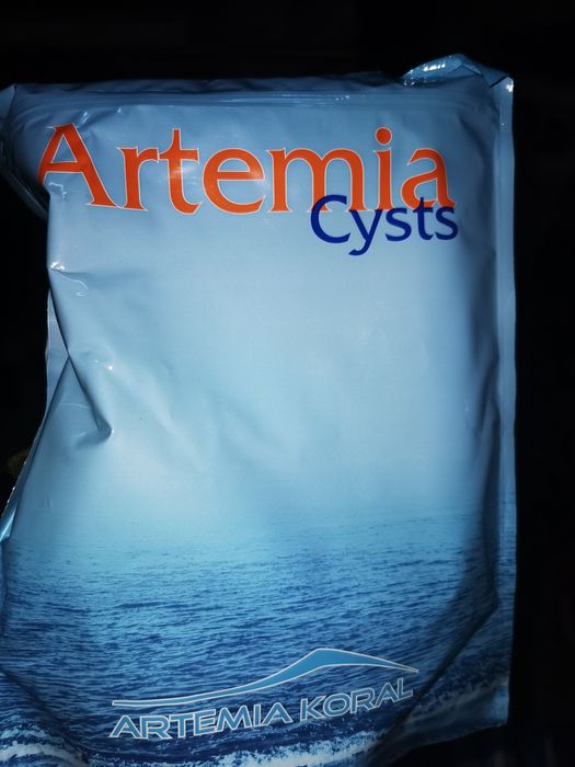 Oua de Artemia koral - uscata cea mai buna rata de eclozare