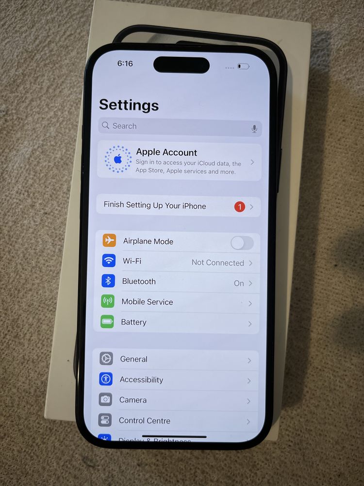 Apple Iphone 15 256gb black