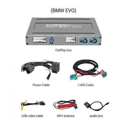 BMW EVO  SYSTEM безжичен apple Carplay ANDROID AUTO