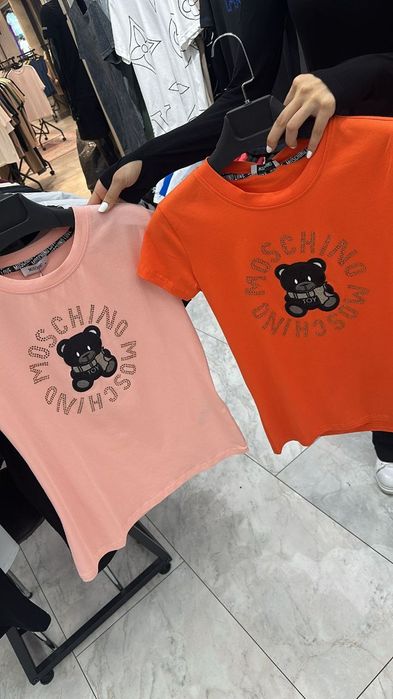 Tricou dama roz Moschino