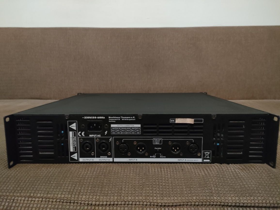Amplificator putere statie T Amp TSA 4000 2x1500w c Dynacord Behringer