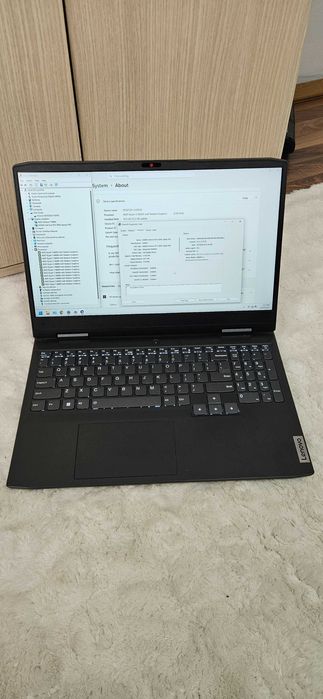 Laptop Lenovo-Ryzen 5-RTX3050 4GB-16GB Ram DDR5-4800mhz -Vezi anunt !