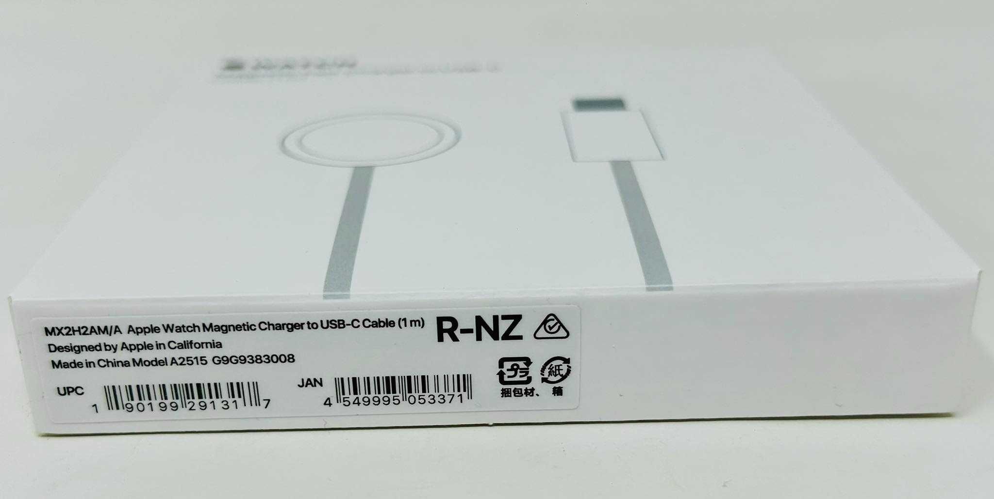 Оригинално Зарядно Кабел Адаптер USB C  Apple Watch 1-6 SE 7 8 9 10 SE