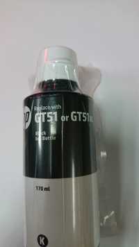 Продам чернила чёрные HP GT51