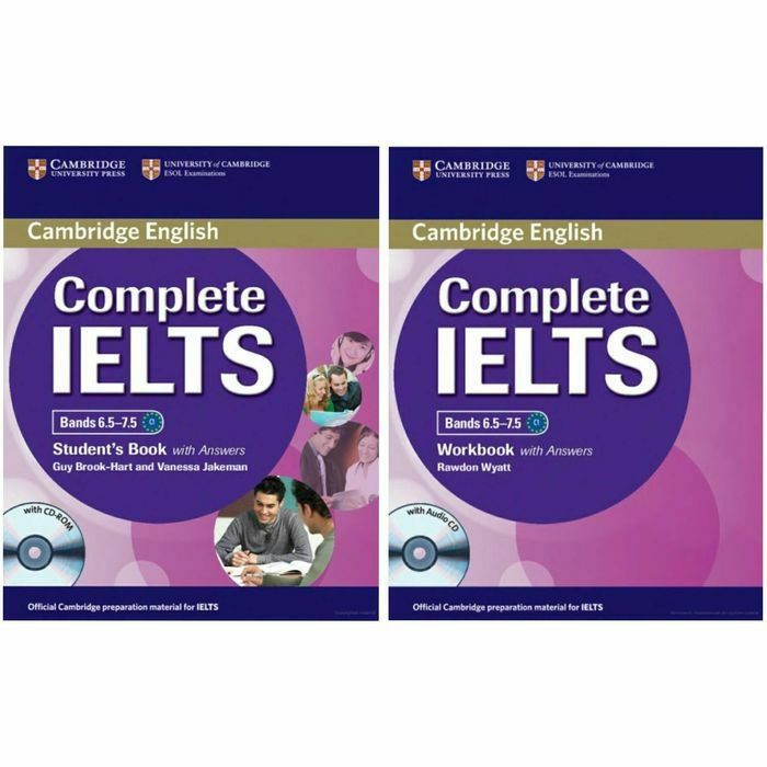 Доставка. Complete Ielts Bands 4-5; 5-6,5; 6,5-7,5, формат А5