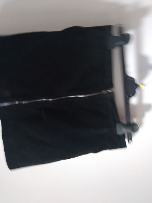 Fusta piele intoarsa L/44 Only