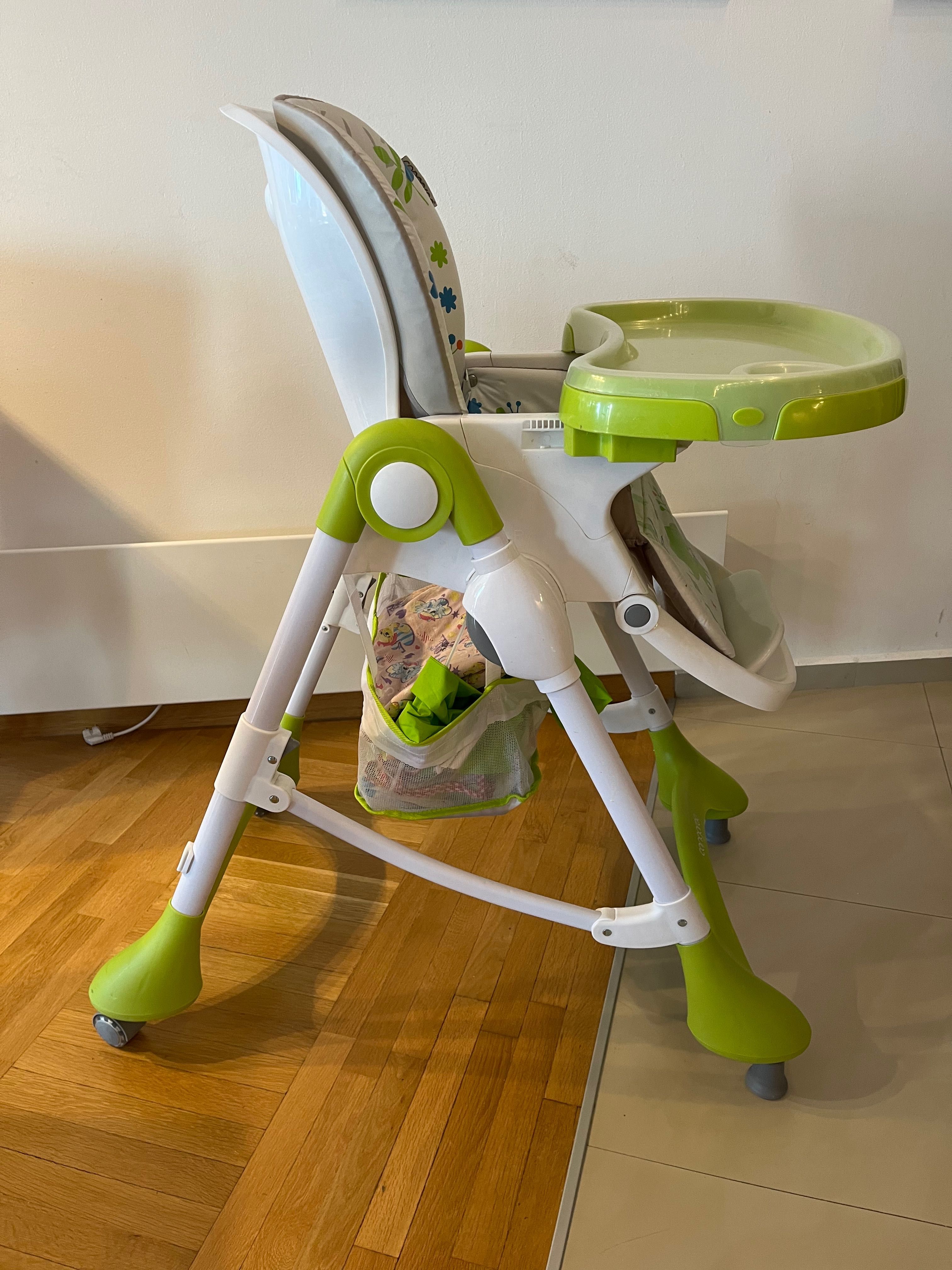 Детски стол за хранене Cangaroo Mint