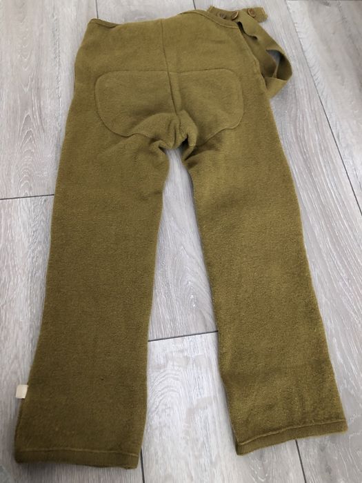 Pantaloni/salopeta Disana boiled wool/lana fiarta 122-128,6-8 ani