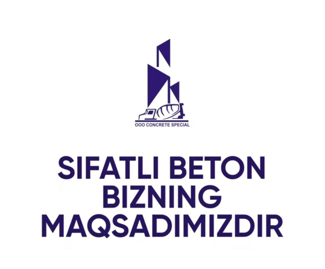 Tayyor beton mahsulotlari.