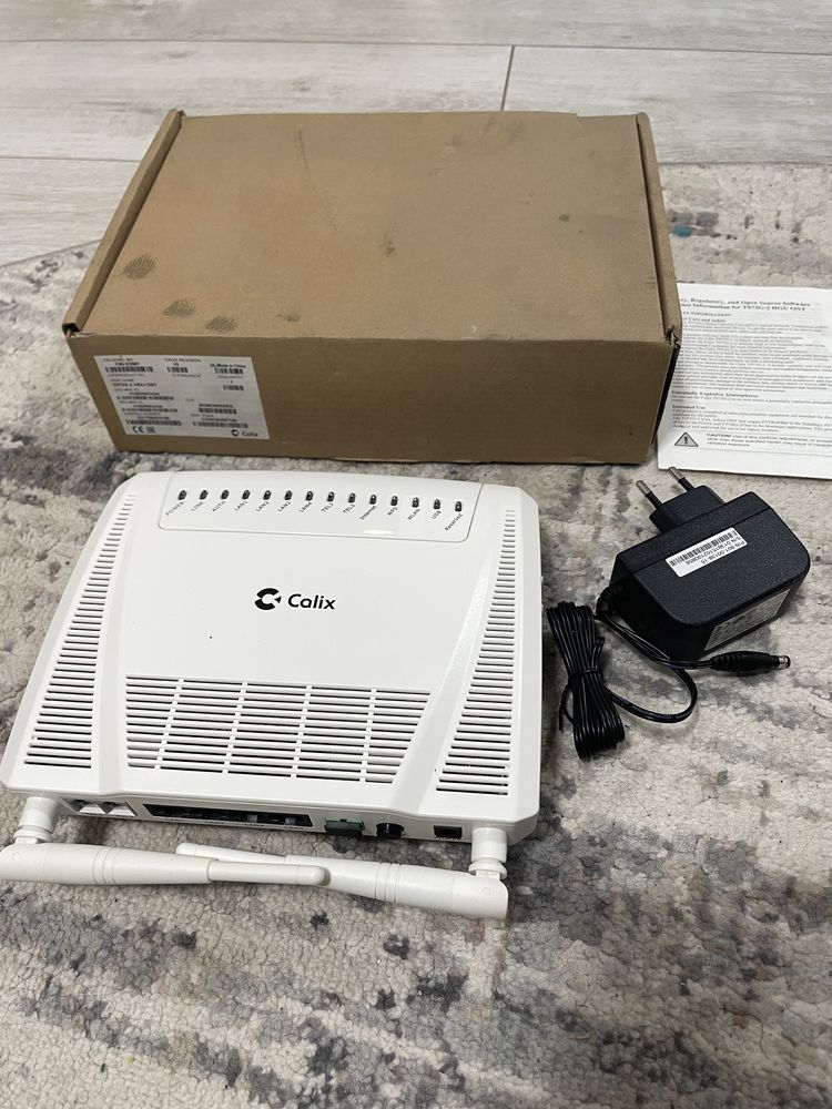 Роутер модем wifi calix gpon