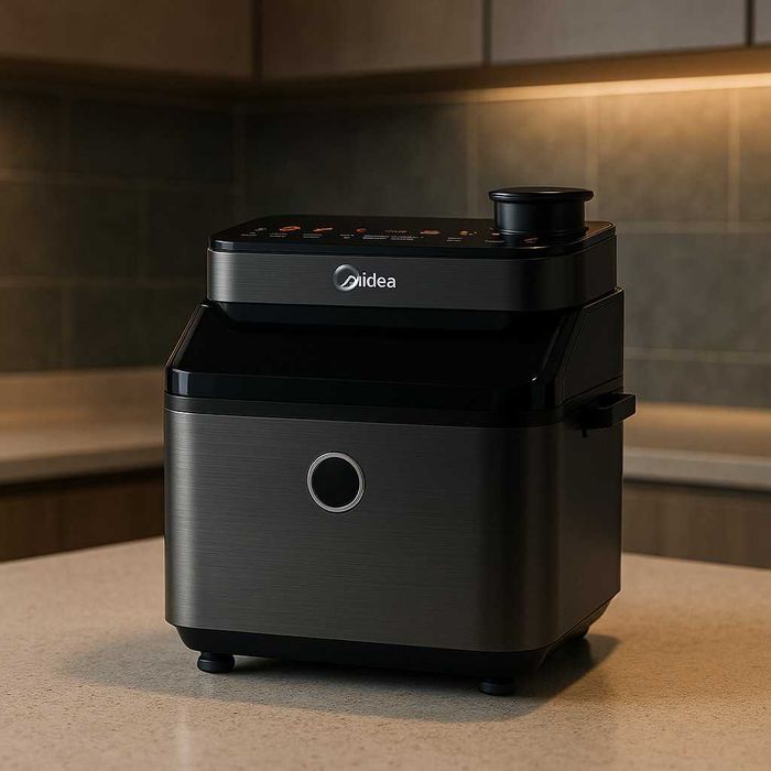 Midea DualTaste Air Fryer – 7L капацитет, JuicyLock технология