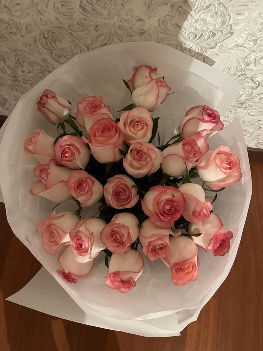 25штук роза.свежый букет