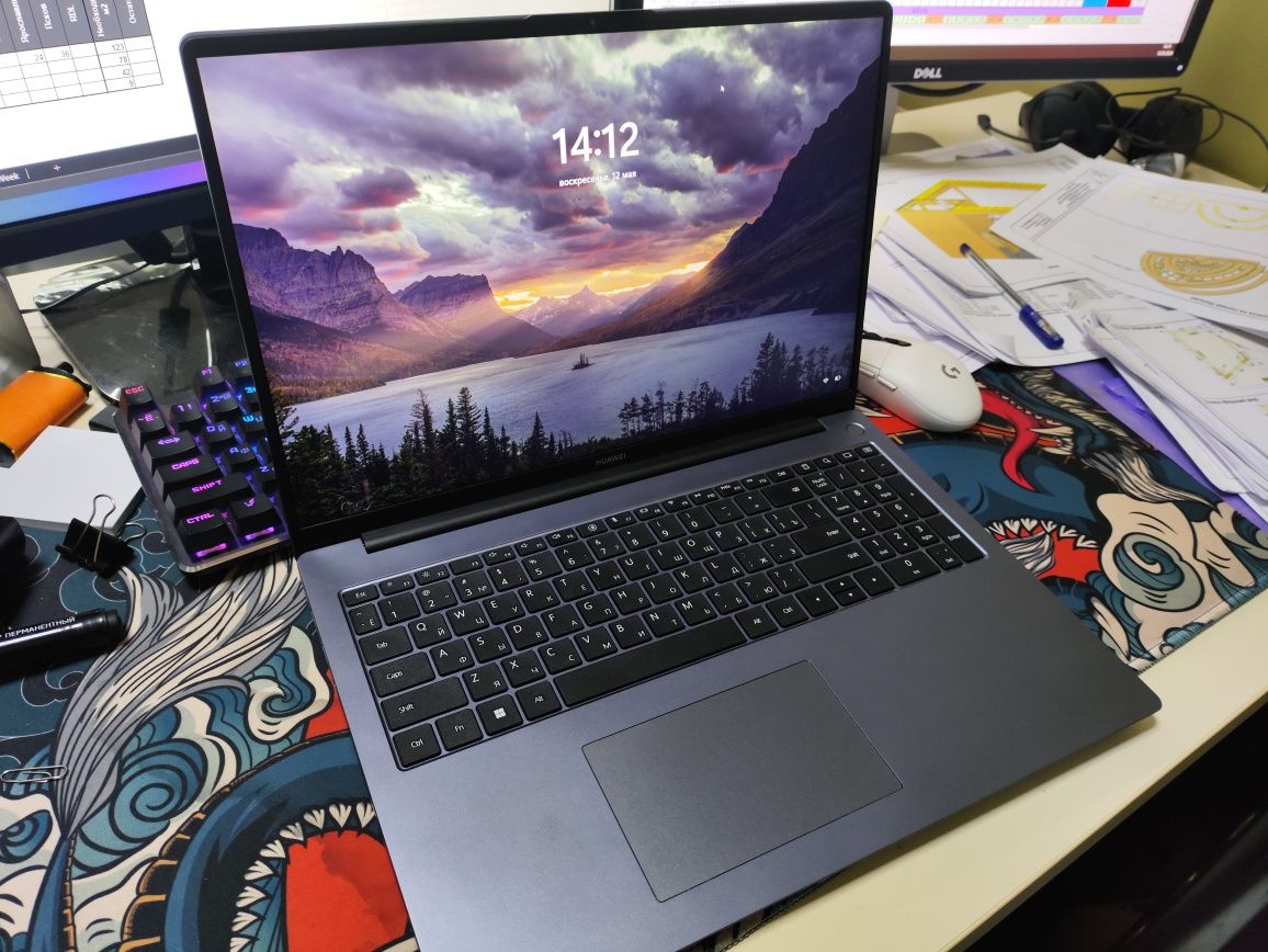 Ноутбук HUAWEI MateBook D16 Corei3 1215U 8GB / SSD 512GB / Windows 11
