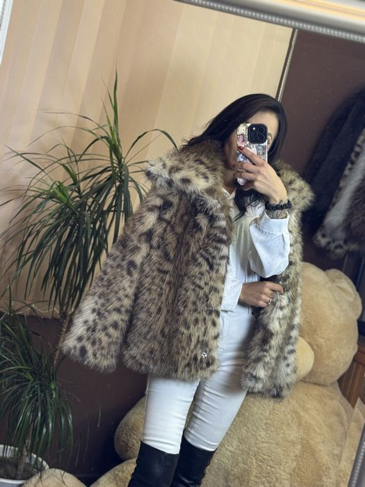 Уникално палто от Висок клас еко косъм !