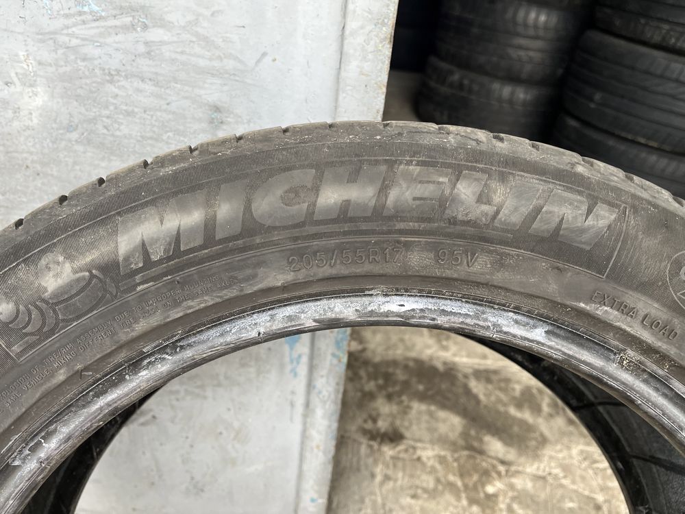 2 бр. летни гуми 205/55/17 Michelin DOT 2416 4,5 mm