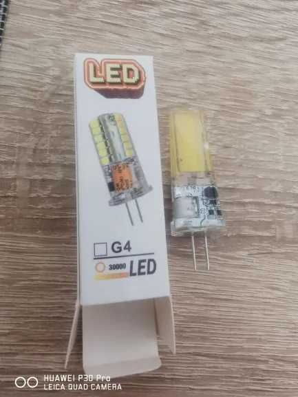 becuri LED G4, AC/DC 12V 6W alb rece