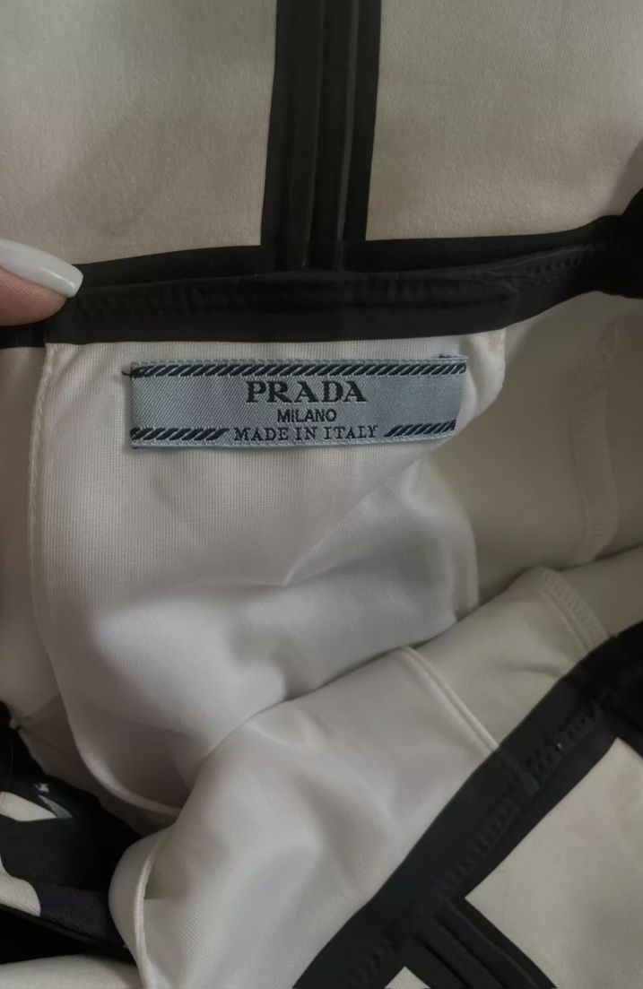 Prada гащеризон от еластичен рециклиран полиестер подходящ за ски