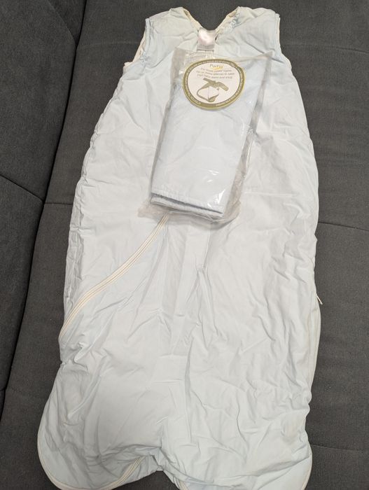 Sac de dormit organic bebe PurFlo (110 cm)