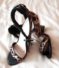 Sandale animal print 36.5/37