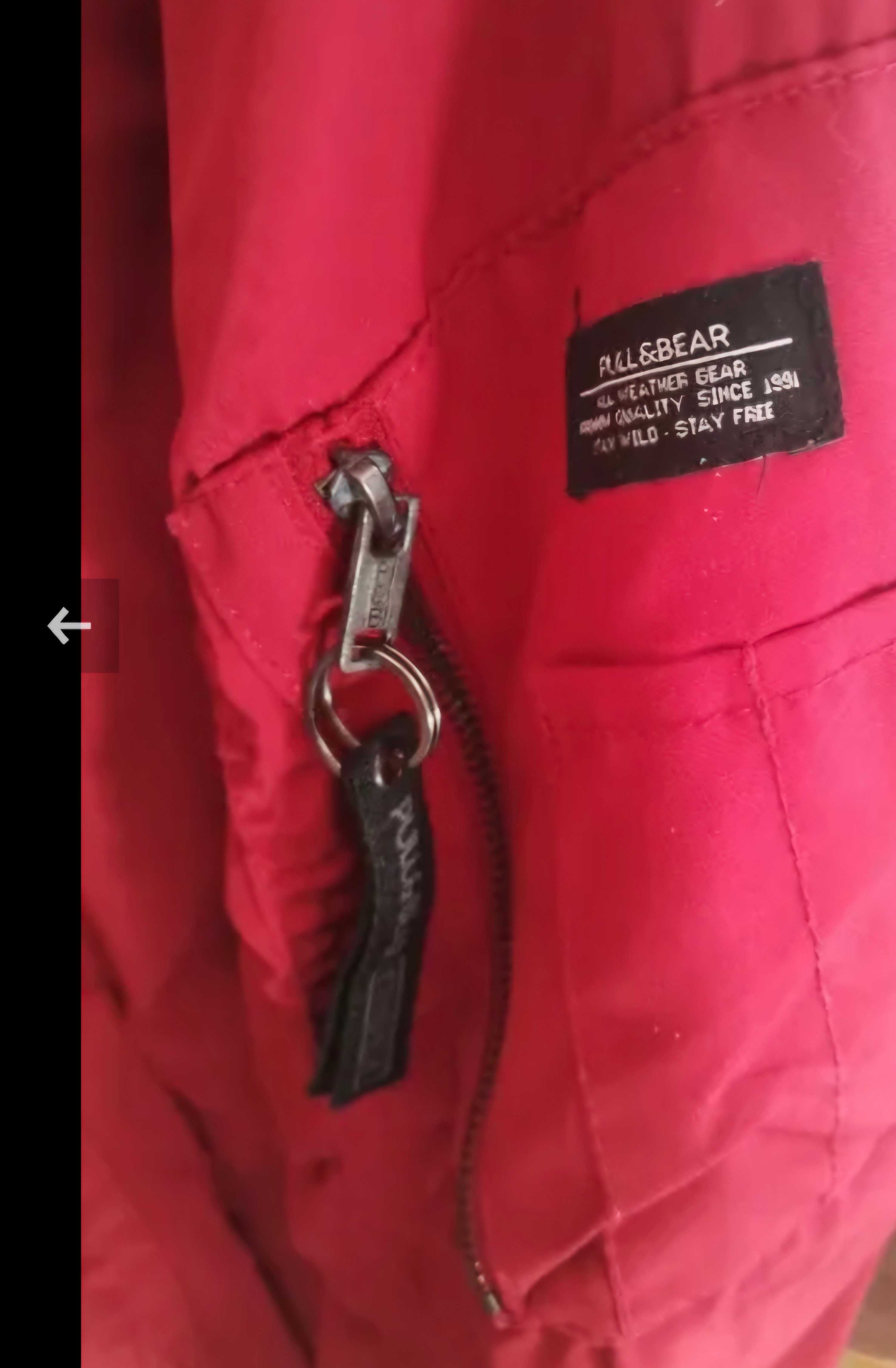 pull and bear бомбър яке