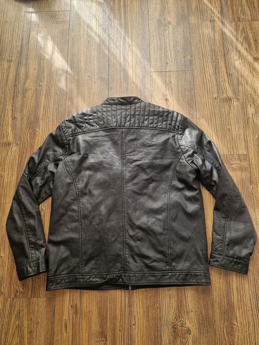 Страхотно мъжко кожено яке JACK SPORTWEAR размер XL , естествена кожа,