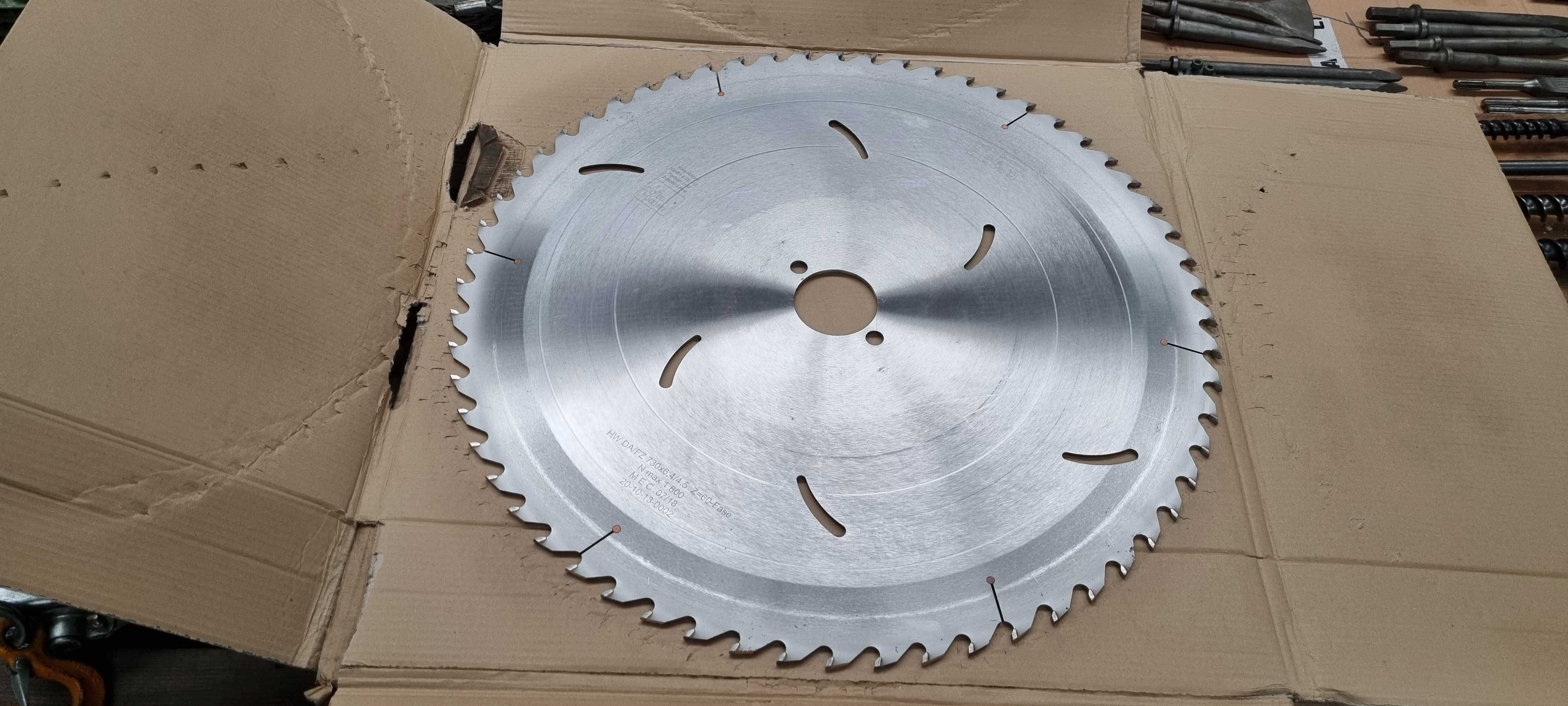 Panza circular cu vidia, disc fierastrau cu vidia 730 mm