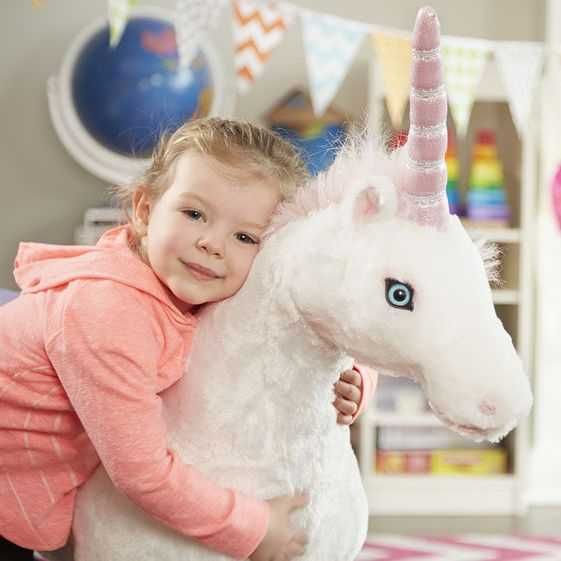 Плюшен еднорог Melissa and Doug 114см
