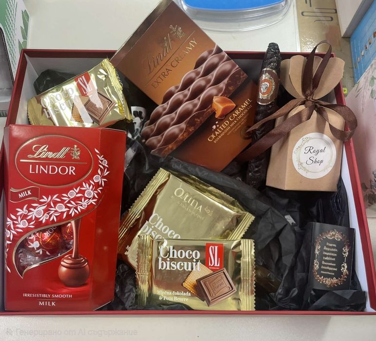 Подаръчна коледна  кошница