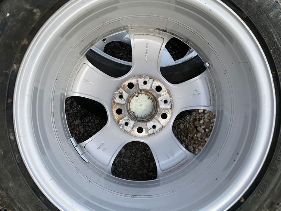 Jante aliaj 5x120 bmw seria 3 seria 5 cu anvelope iarna 225 50 17