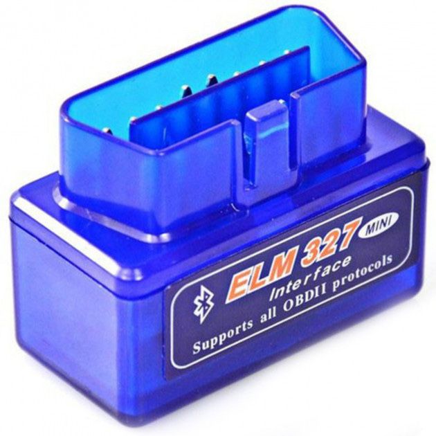 Автомобильный сканер OBD2 адаптер ELM327 mini