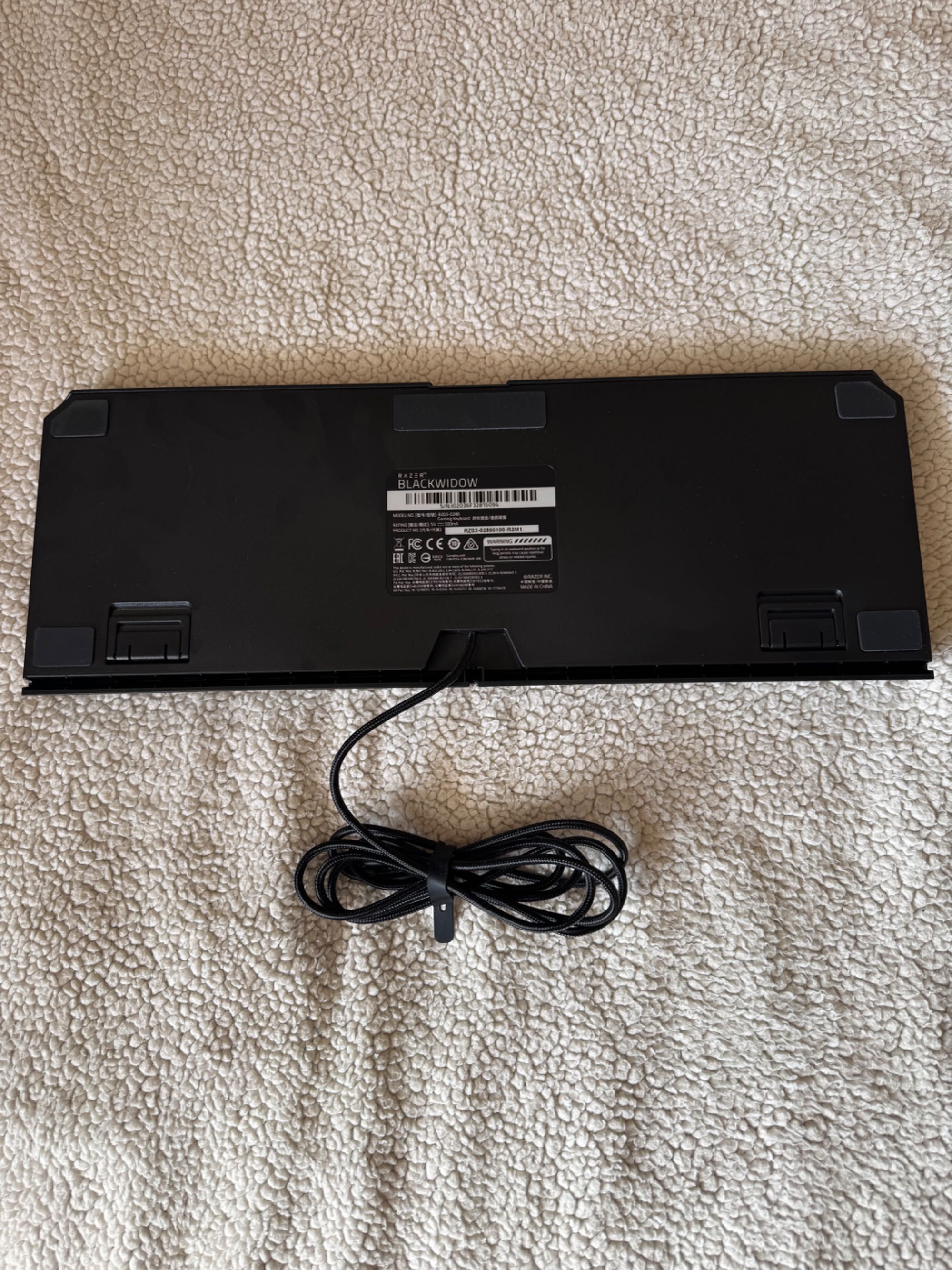 Razer Black Widow Mechanical Keyboard + Kraken X + Deathadder Elite