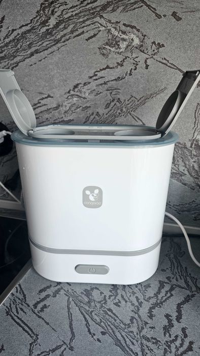 Електрически парен стерилизатор Cangaroo - 3 в 1, сив