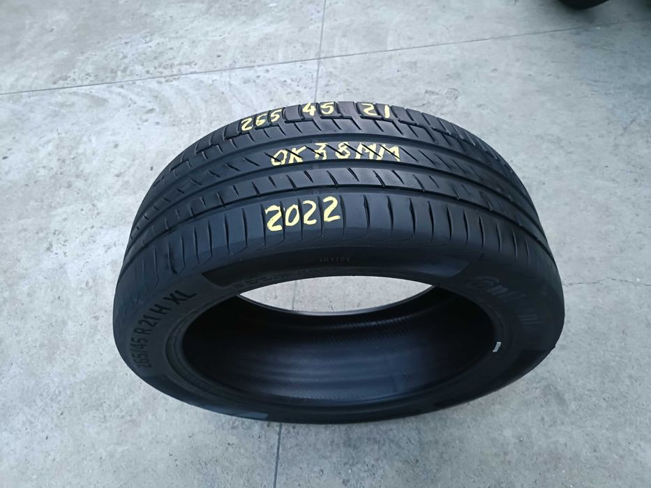 O anvelopa vara 265 45 21 Continental PremiumContact 6 cu 7,8 mm 2022