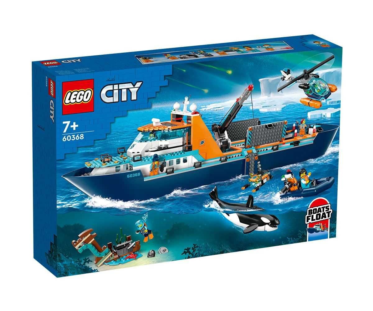 Конструктор LEGO® City 60368 - Арктически изследователски кораб