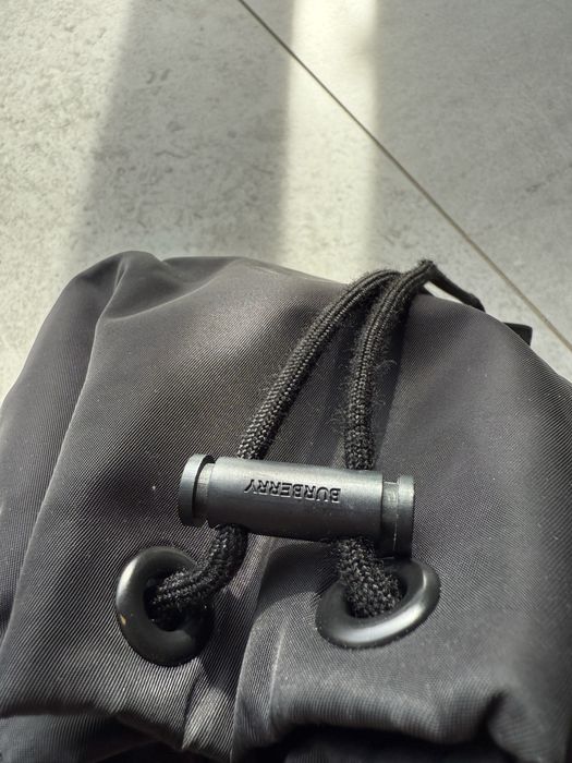 Geanta Burberry din fas neagra