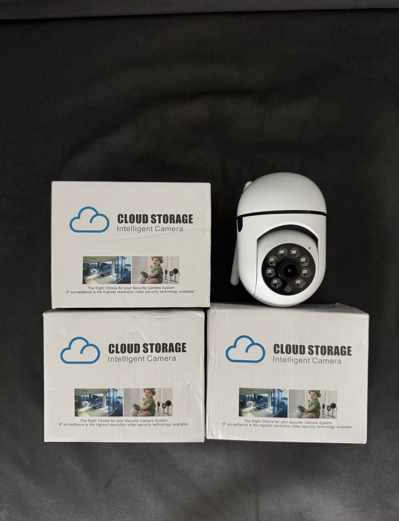Camera supraveghere Full-hd, Wifi/Cloud, Infrarosu, Led, sigilate