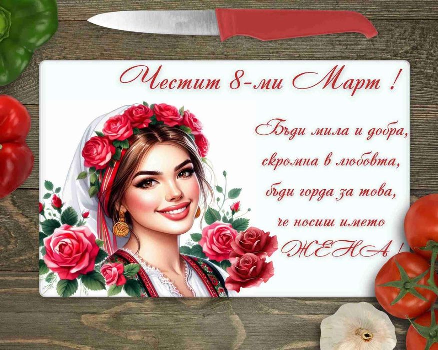 Персонализирана стъклена дъска
