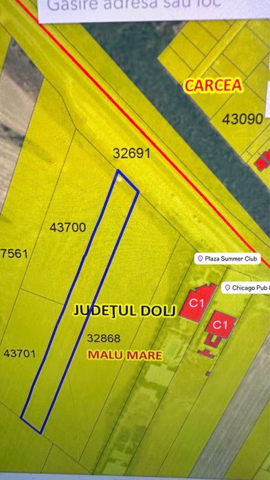 Vanzare teren Selgros-Ford-Dedeman, cu deschidere DE Craiova-Carcea