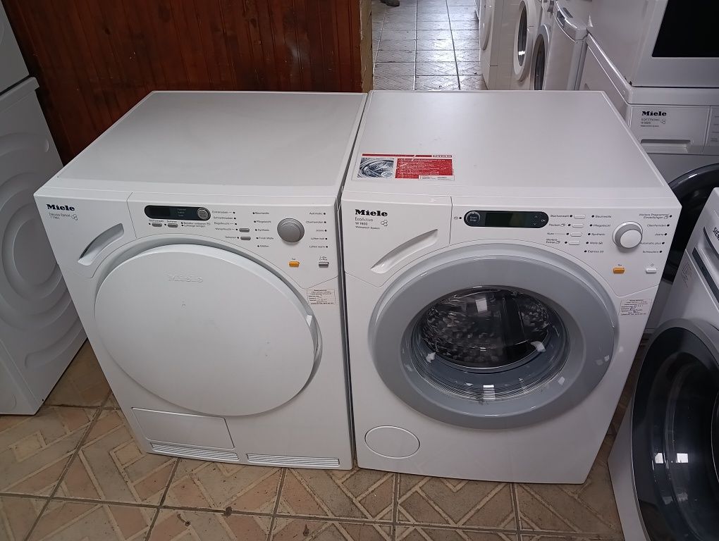 Комплект пералня и сушилня Миеле Miele W1900 A+++7кг 2 години гаранция